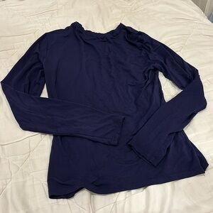 Blue urvicor long sleeve shirt